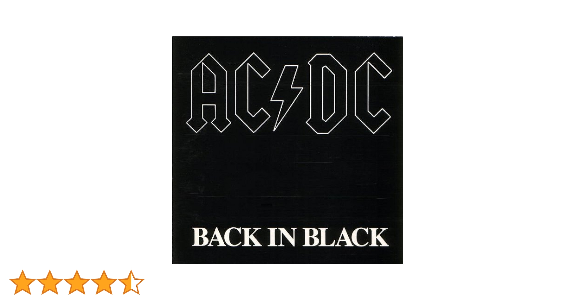 AC／DC 『Back in Black 』　名盤LPレコード ‼️ Back in Black (Vinyl)/AC/DC